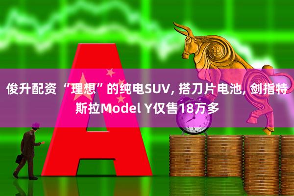 俊升配资 “理想”的纯电SUV, 搭刀片电池, 剑指特斯拉Model Y仅售18万多